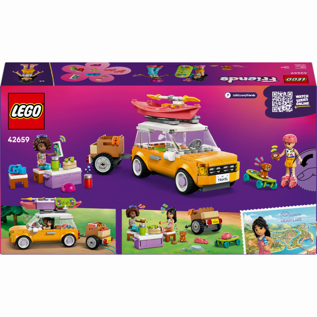 Конструкторы LEGO - Конструктор LEGO Friends Автомобиль для путешествий с друзьями (42659)#3