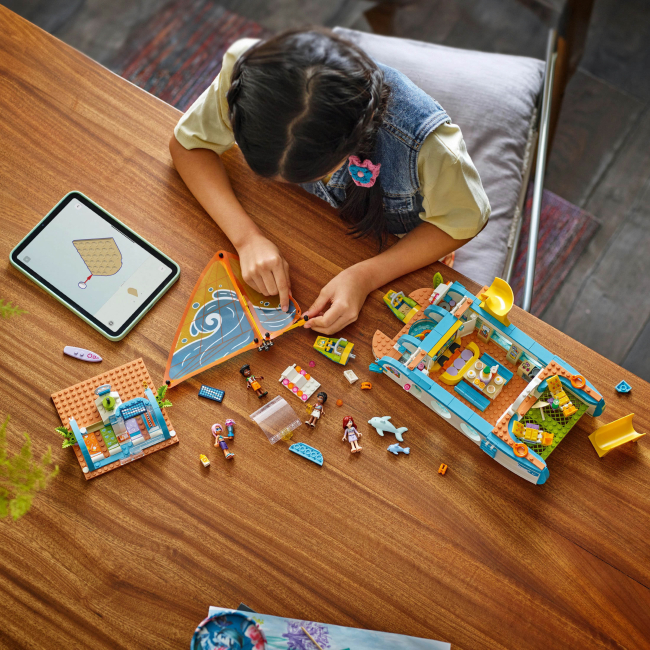 Конструкторы LEGO - Конструктор LEGO Friends Приключения на туристической лодке (42664)#4