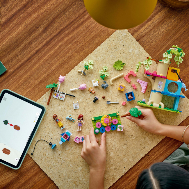 Конструкторы LEGO - Конструктор LEGO Friends День рождения кота и дом на дереве (42666)#4