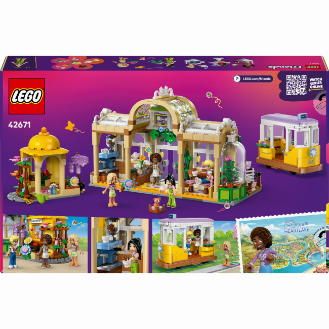 Конструкторы LEGO - Конструктор LEGO Friends Кофейня с растениями и цветочный магазин (42671)#3