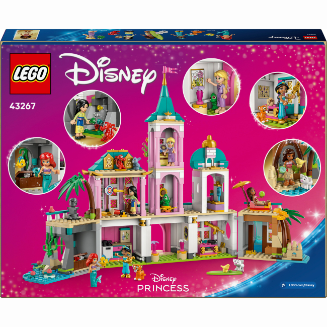 Конструкторы LEGO - Конструктор LEGO Disney Замок принцессы и королевские любимцы (43267)#3
