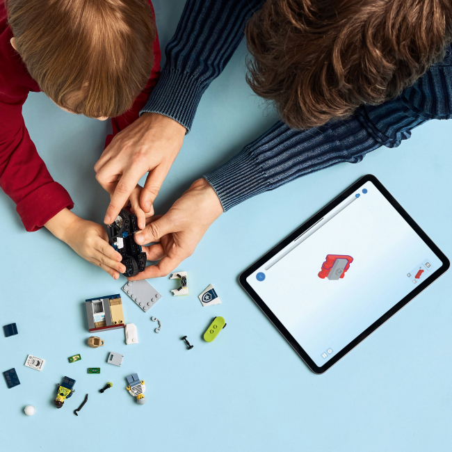 Конструкторы LEGO - Конструктор LEGO City Преследование на полицейском мотоцикле (60455)#4