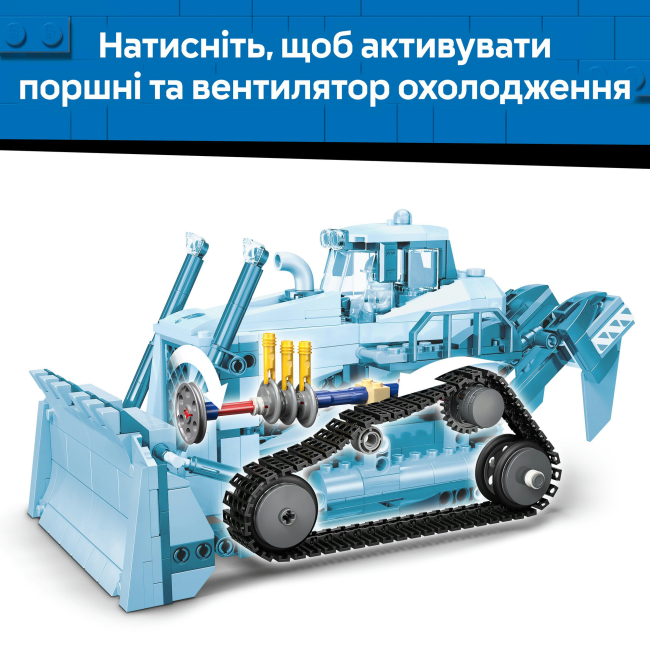 Конструктори LEGO - Конструктор LEGO City Жовтий бульдозер (60466)#8