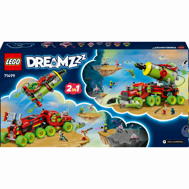 Конструкторы LEGO - Конструктор LEGO DREAMZzz Грузовик Матео с аэрозольной краской (71499)#3