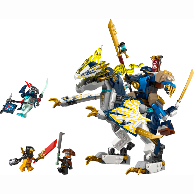 Конструктори LEGO - Конструктор LEGO NINJAGO Розбійник: Робот-вершник на драконі (718430)#2