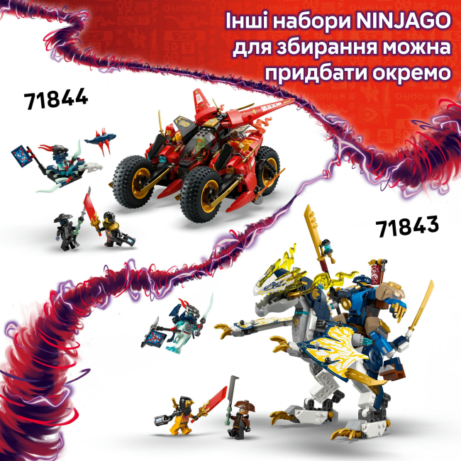 Конструкторы LEGO - Конструктор LEGO NINJAGO Реактивный робот Ллойда (718450#10