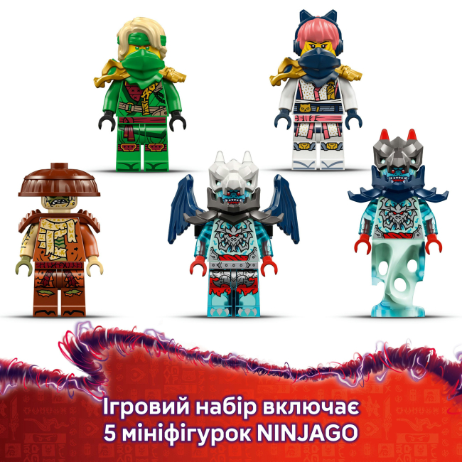 Конструкторы LEGO - Конструктор LEGO NINJAGO Реактивный робот Ллойда (718450#8