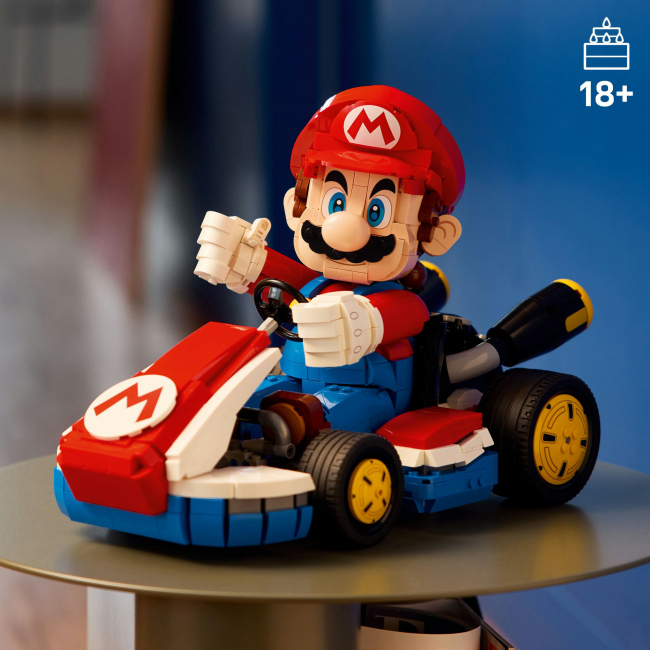 Конструктори LEGO - Конструктор LEGO Super Mario Mario Kart: Mario і Standard Kart (72037)#5