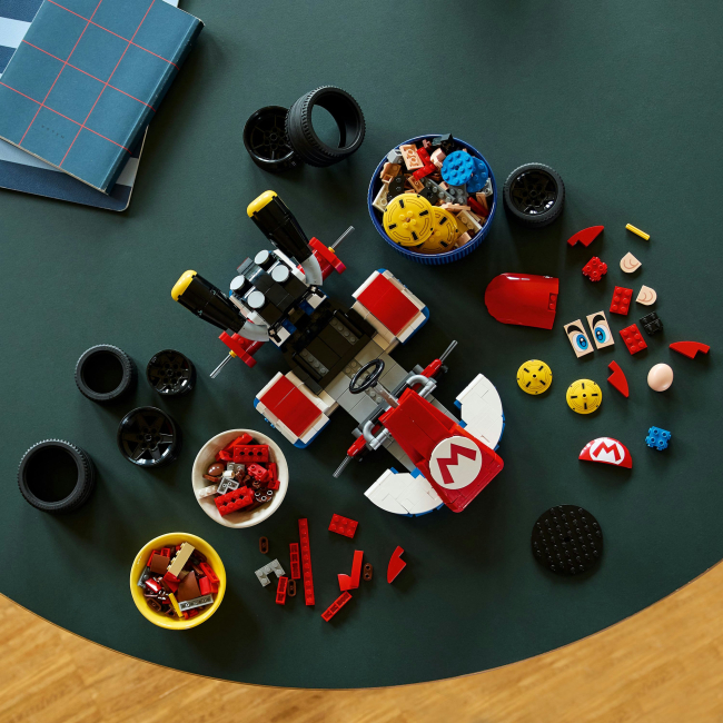 Конструктори LEGO - Конструктор LEGO Super Mario Mario Kart: Mario і Standard Kart (72037)#6