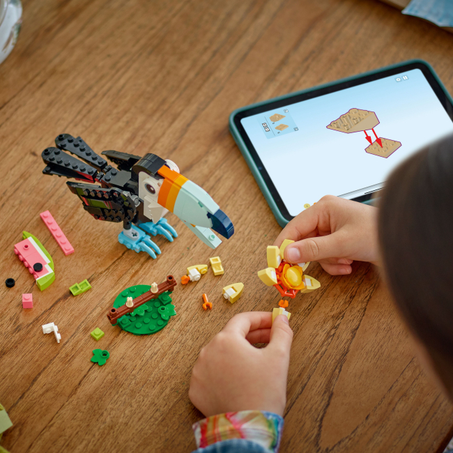 Конструкторы LEGO - Конструктор LEGO Creator Дикие животные: тропический тукан (31173)#4