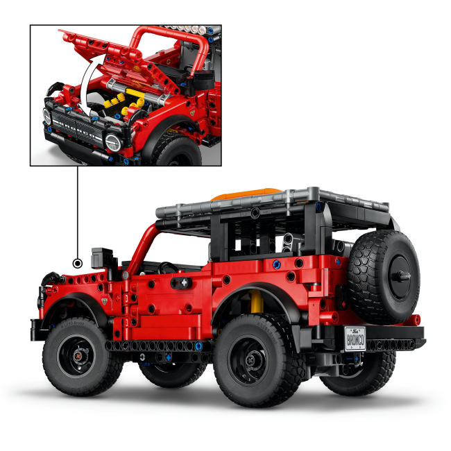 Конструкторы LEGO - Конструктор LEGO Technic Внедорожник Ford Bronco (42213)#6