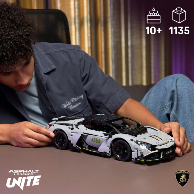 Конструктори LEGO - Конструктор LEGO Technic Суперкар Lamborghini Revuelto (42214)#5