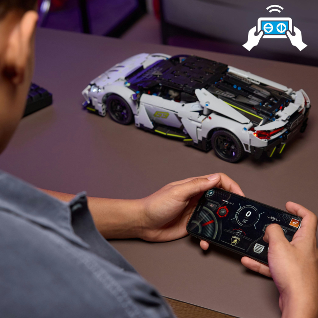 Конструктори LEGO - Конструктор LEGO Technic Суперкар Lamborghini Revuelto (42214)#6