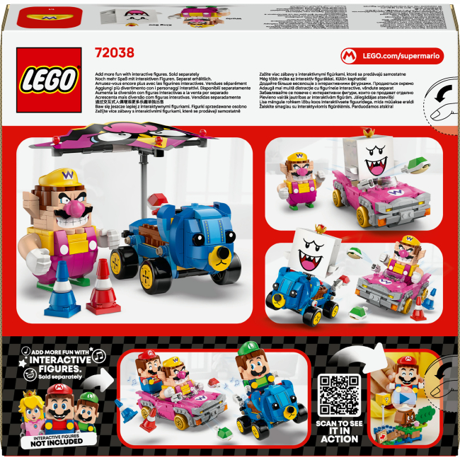 Конструкторы LEGO - Конструктор LEGO Super Mario Mario Kart – Wario и King Boo (72038)#3