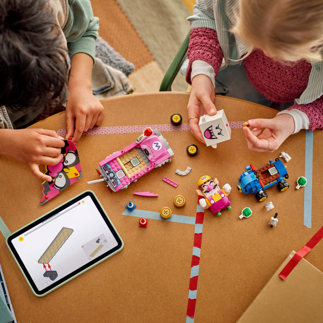 Конструкторы LEGO - Конструктор LEGO Super Mario Mario Kart – Wario и King Boo (72038)#4