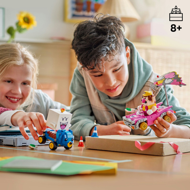 Конструкторы LEGO - Конструктор LEGO Super Mario Mario Kart – Wario и King Boo (72038)#5