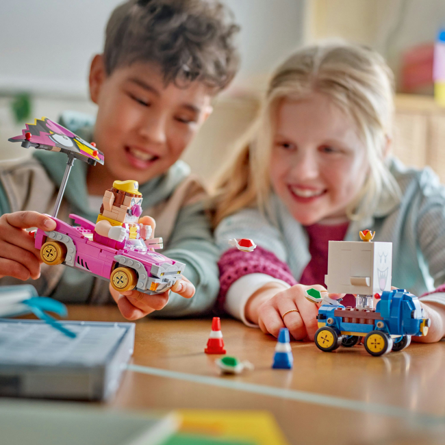 Конструкторы LEGO - Конструктор LEGO Super Mario Mario Kart – Wario и King Boo (72038)#9