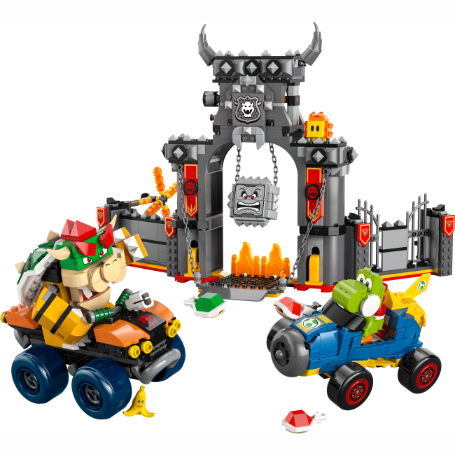 Конструктори LEGO - Конструктор LEGO Super Mario Mario Kart – Bowser та його замок (72039)#2