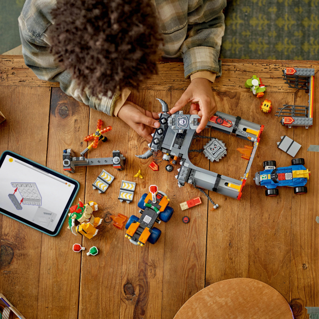 Конструктори LEGO - Конструктор LEGO Super Mario Mario Kart – Bowser та його замок (72039)#4