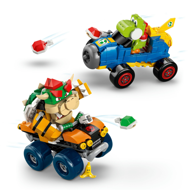 Конструктори LEGO - Конструктор LEGO Super Mario Mario Kart – Bowser та його замок (72039)#6