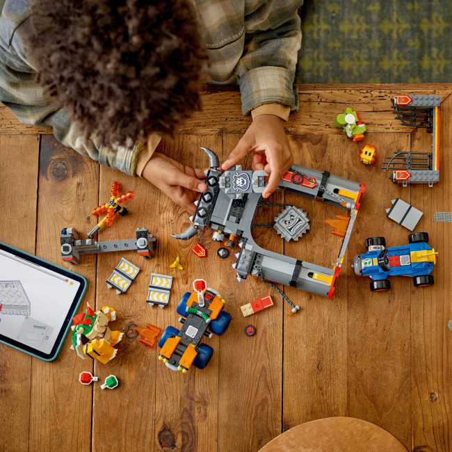 Конструктори LEGO - Конструктор LEGO Super Mario Mario Kart – Bowser та його замок (72039)#9