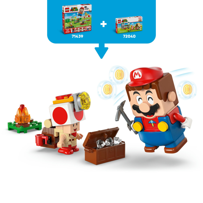 Конструктори LEGO - Конструктор LEGO Super Mario Табір Captain Toad (72040)#9
