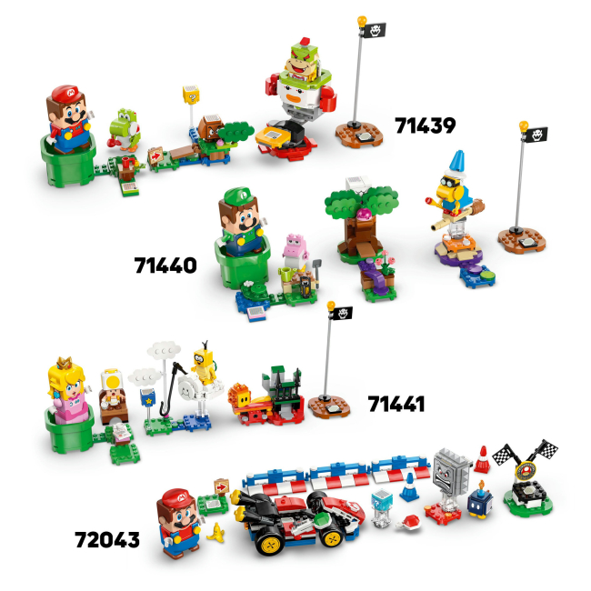 Конструкторы LEGO - Конструктор LEGO Super Mario Вечеринка в доме Toad (72041)#10