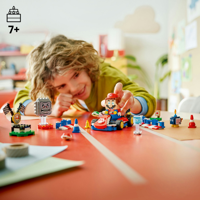 Конструкторы LEGO - Конструктор LEGO Super Mario Mario Kart – Interactive LEGO Mario и Standard Kart (72043)#5