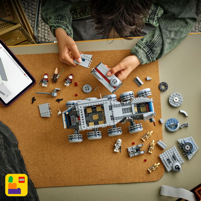 Конструкторы LEGO - Конструктор LEGO Звездные войны: Войны клонов «Джаггернаут» Великой армии Республики (75413)#9