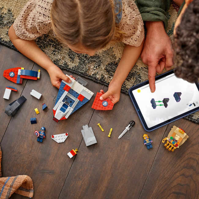 Конструктори LEGO - Конструктор LEGO Marvel Капітан Америка проти Таноса (76319)#4