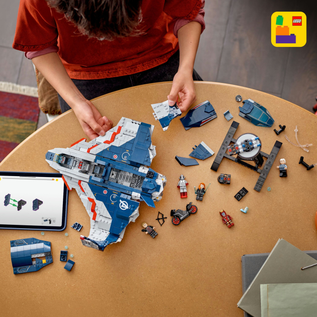 Конструкторы LEGO - Конструктор LEGO Marvel Мстители: Эра Альтрона Квинджет (76325)#9