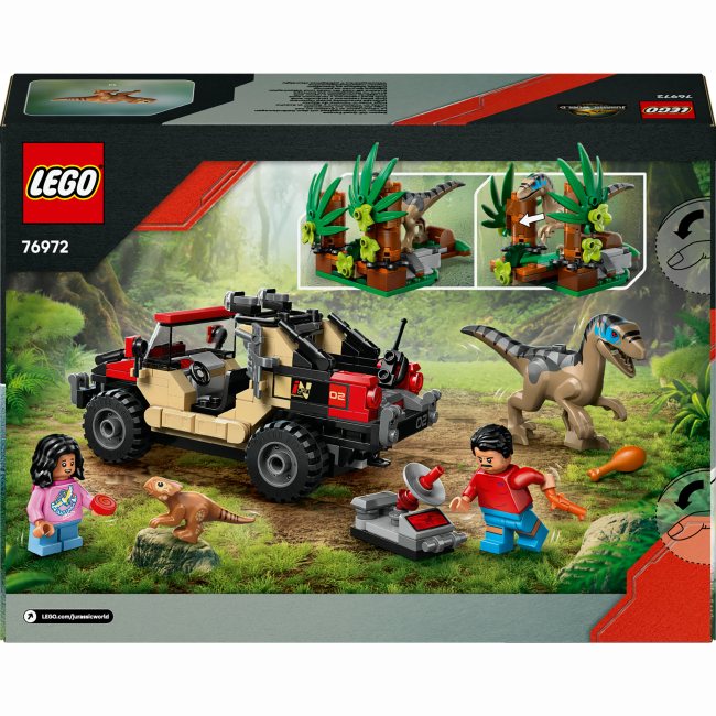 Конструкторы LEGO - Конструктор LEGO Jurassic World Побег по бездорожью от раптора (76972)#3