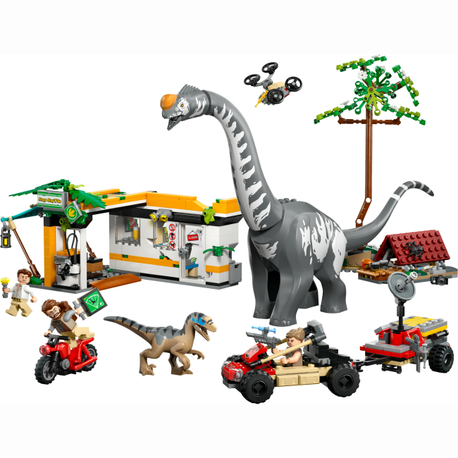 Конструкторы LEGO - Конструктор LEGO Jurassic World Миссия по отслеживанию раптора и титанозавра (76973)#2