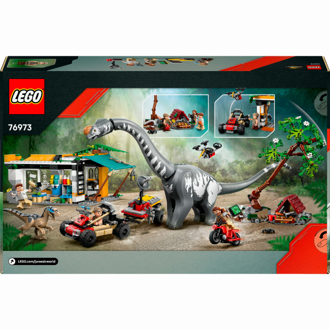 Конструкторы LEGO - Конструктор LEGO Jurassic World Миссия по отслеживанию раптора и титанозавра (76973)#3