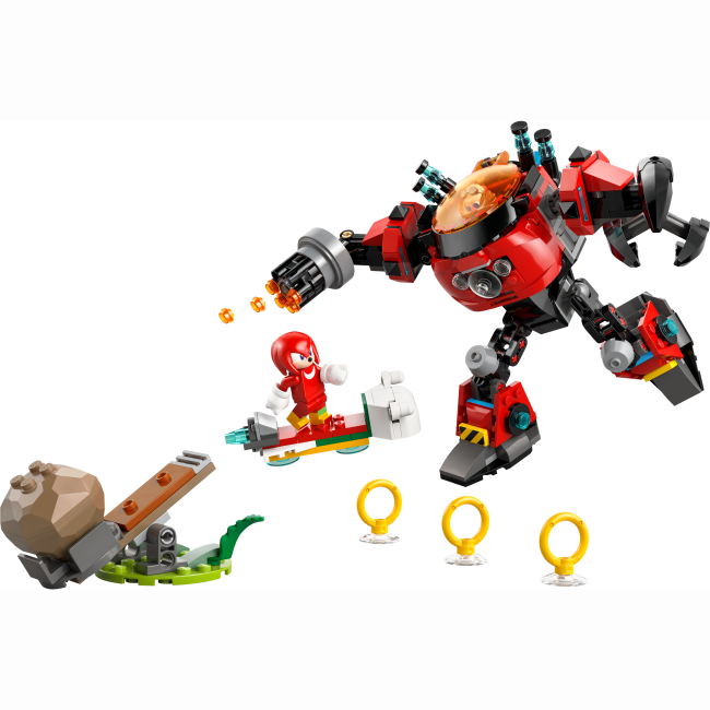 Конструкторы LEGO - Конструктор LEGO Sonic the Hedgehog Knuckles против Dr. Eggman Egg Crusher Mech (77005)#2