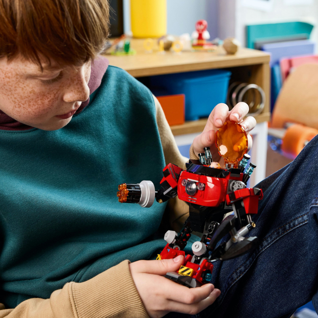 Конструкторы LEGO - Конструктор LEGO Sonic the Hedgehog Knuckles против Dr. Eggman Egg Crusher Mech (77005)#7