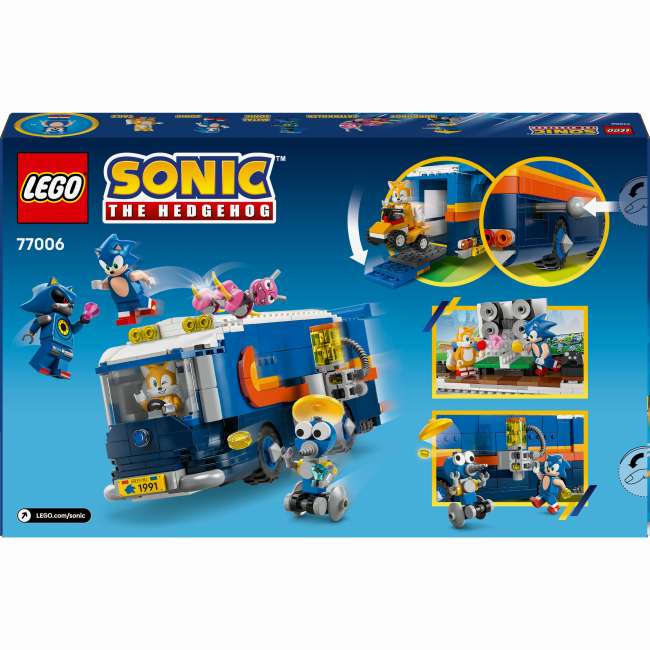 Конструктори LEGO - Конструктор LEGO Sonic the Hedgehog Sonic та командна вантажівка (77006)#3