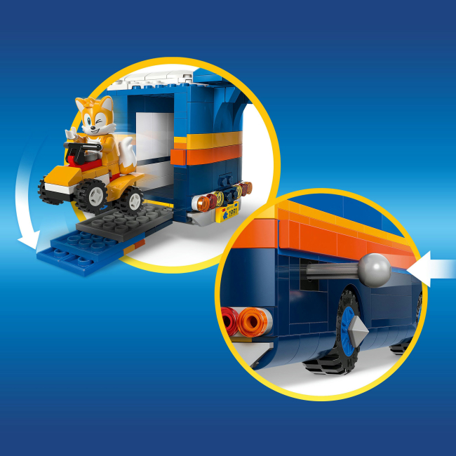 Конструктори LEGO - Конструктор LEGO Sonic the Hedgehog Sonic та командна вантажівка (77006)#6