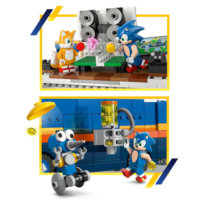 Конструктори LEGO - Конструктор LEGO Sonic the Hedgehog Sonic та командна вантажівка (77006)#7