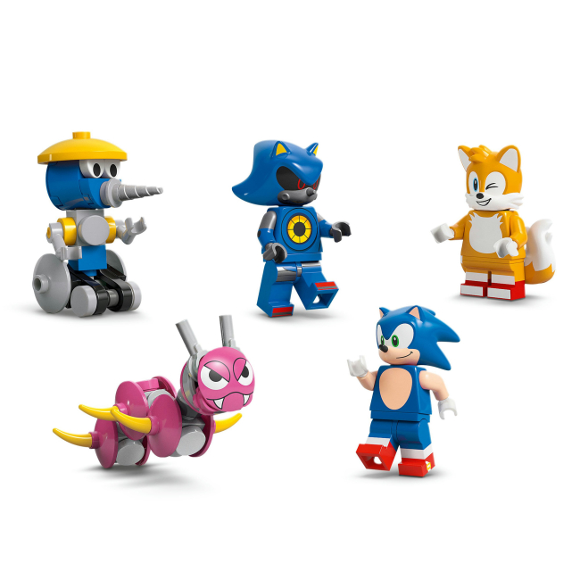 Конструктори LEGO - Конструктор LEGO Sonic the Hedgehog Sonic та командна вантажівка (77006)#9