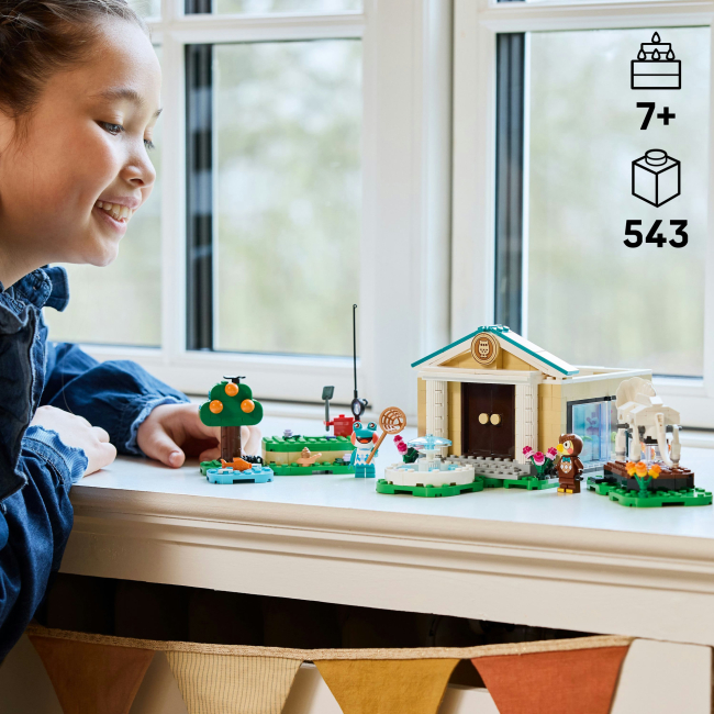 Конструктори LEGO - Конструктор LEGO Animal Crossing Музейна колекція Blathers (77056)#5