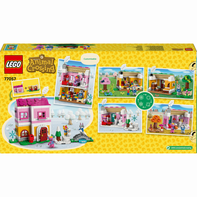 Конструктори LEGO - Конструктор LEGO Animal Crossing Творчі будинки: сезони розваг (77057)#3