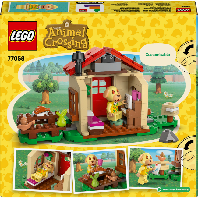 Конструктори LEGO - Конструктор LEGO Animal Crossing Затишний будинок Goldie (77058)#3