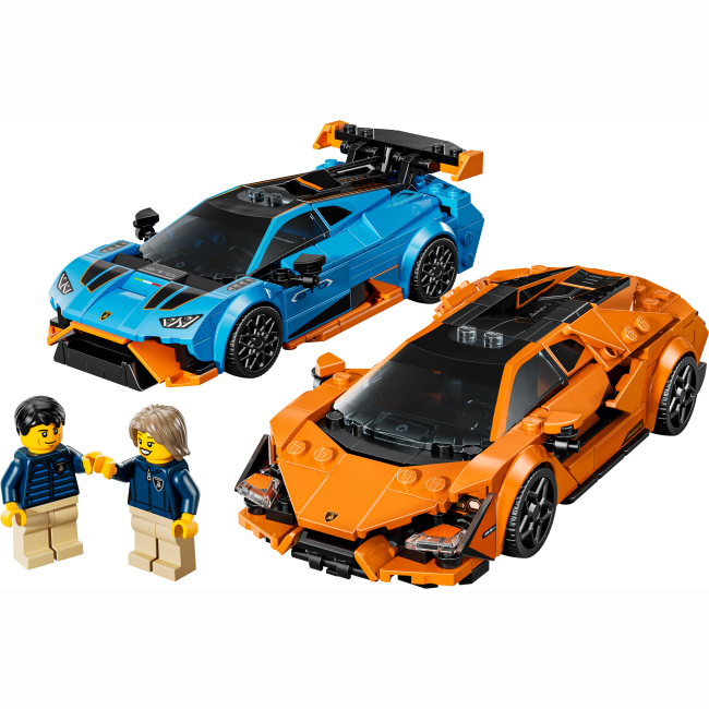 Конструктори LEGO - Конструктор LEGO Speed Champions Lamborghini Revuelto та Huracan STO (77238)#2