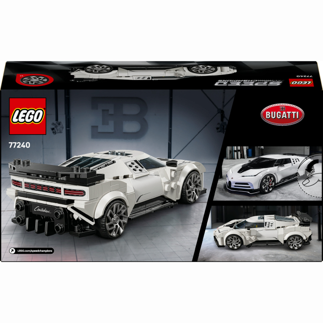 Конструкторы LEGO - Конструктор LEGO Speed Спортивный гиперкар Bugatti Centodieci (77240)#3