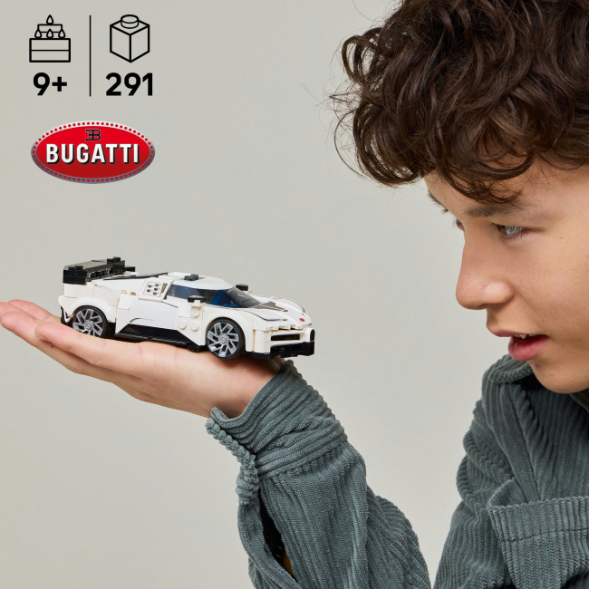 Конструкторы LEGO - Конструктор LEGO Speed Спортивный гиперкар Bugatti Centodieci (77240)#5
