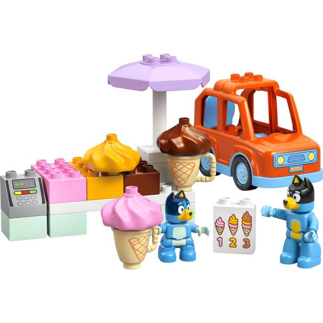 Конструкторы LEGO - Конструктор LEGO DUPLO Bluey Путешествие с мороженым из Блуи (10458)#2