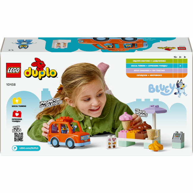 Конструкторы LEGO - Конструктор LEGO DUPLO Bluey Путешествие с мороженым из Блуи (10458)#3