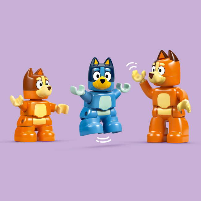 Конструктори LEGO - Конструктор LEGO DUPLO Bluey Родинний дім Блуї із грою на запамʼятовування (10459)#7