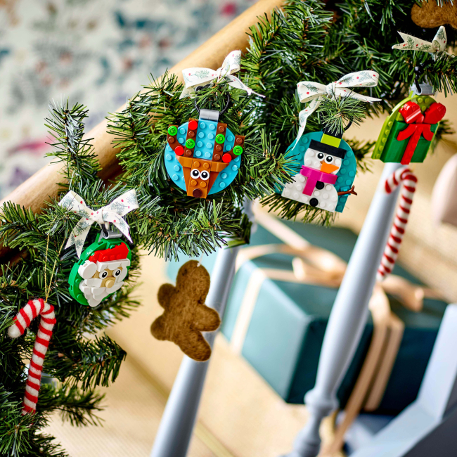 Конструктори LEGO - Конструктор LEGO Iconic Набір різдвяних прикрас (40744)#5